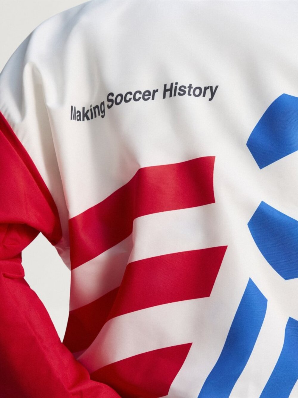 NEW Adidas Mens S USA 94 Graphic Woven Track Top retro soccer vintage zip sports - Picture 2 of 6